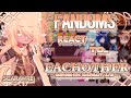 Fandoms react to each other // 1/17 // Genshin Impact 1/4 // The twins & Mondstadt // Scarawre