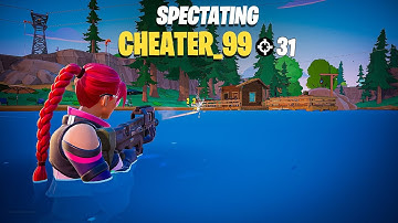 I Spectated a Cheater In Fortnite