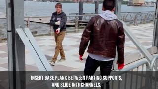 Pier 26 Removable Floodwall Installation video