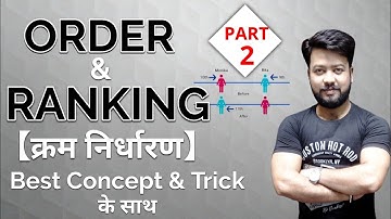 OrderRanking ll क्रमव्यवस्था ll part 2 basic to advance ll by DivyanshuNishith