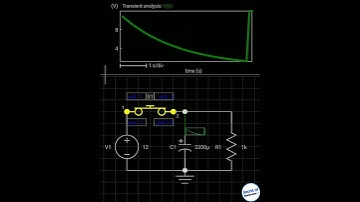 How Capacitor discharge in Electronics Circuit
