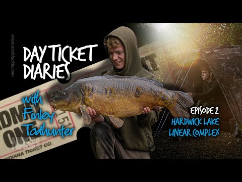 Fin's Day Ticket Diaries - Carp Fishing at Hardwick & Smiths - Episode 2