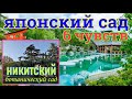 🌷 Японский сад "ШTЕСТЬ ЧУВСТВ" | Никитский ботанический сад 🌵 | КРЫМ | Ялта