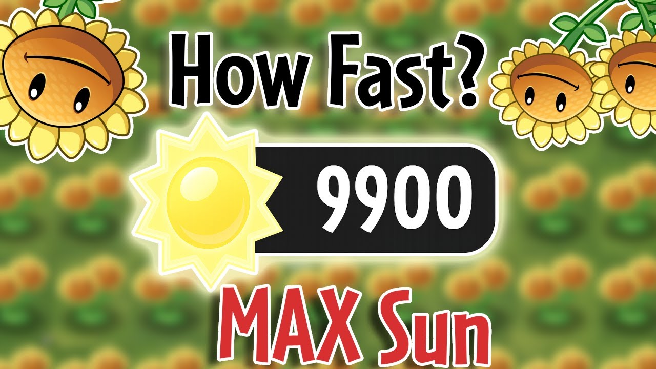 Speedrunning Max Sun in PvZ2
