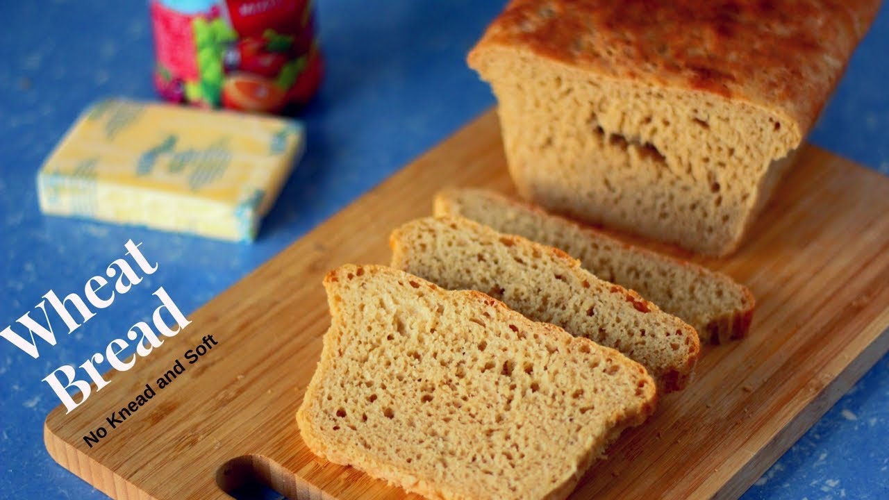 Whole Wheat Bread Recipe Atta Bread Recipe No Knead Whole Wheat