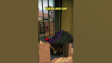 BEAUTIFUL ENTRY GUIDE ON MIRAGE #shorts #csgo
