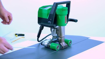 Leister Tutorial | Nozzle adjustment 30-40mm and support wheel setting