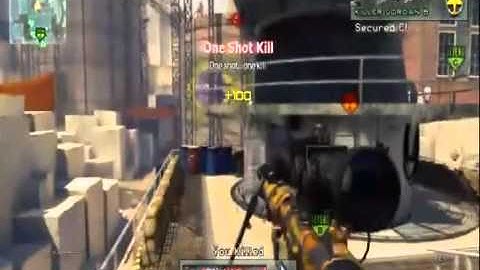 Luckiest No Scope on Mw2!