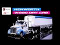 Kenworth W990 Day Cab and Lode King Distinction Hopper Trailer 1/64 Diecast Model by DCP/First Gear