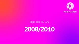 Sigle del TG La7 - 2008/2010