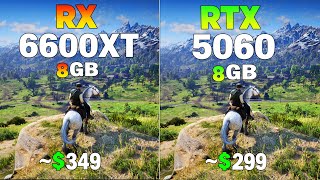 RX 6600 XT vs RTX 5060 - Test in 8 Games