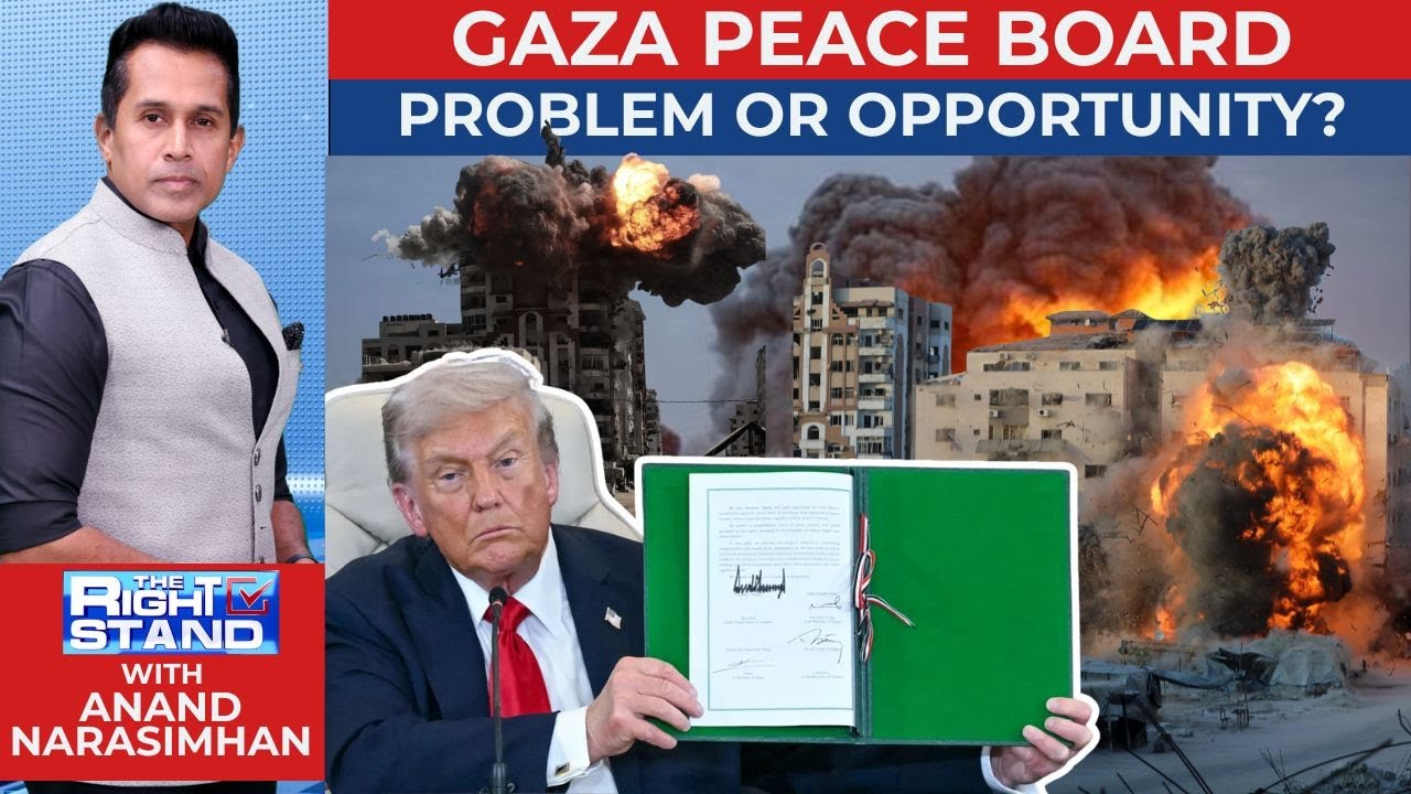 Gaza Peace Board: Problem Or Opportunity? | The Right Stand With Anand Narasimhan | News18