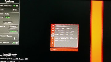 Freesync working on AMD windmill demo