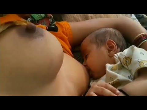 Beautiful Mom Breastfeeding ||  desi breastfeeding vlogs