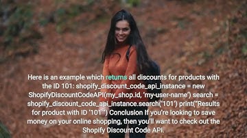 How to Use Shopify Discount Code API?
