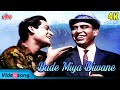 Bade Miya Diwane 4K Video - Mohammed Rafi 60's Songs | Joy Mukherjee | Saira Banu - Shagird (1967)