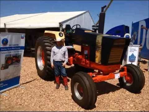 Restored Case 1070 Gold Demonstrator Tractor