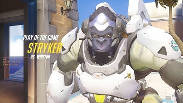 Overwatch Highlight! Winston Smash
