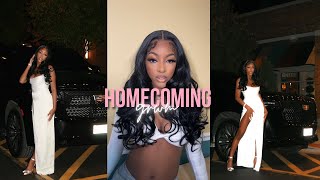 Homecoming 2022 grwm + vlog | tyra sarae