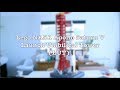 Lego NASA Apollo Saturn V Launch Umbilical Tower (LUT) Timelapse.