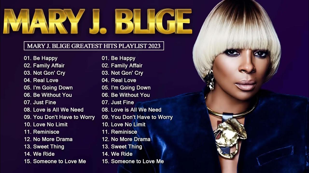 Mary J Blige Greatest Hits Full Album New 2023 Mary J Blige Best Songs