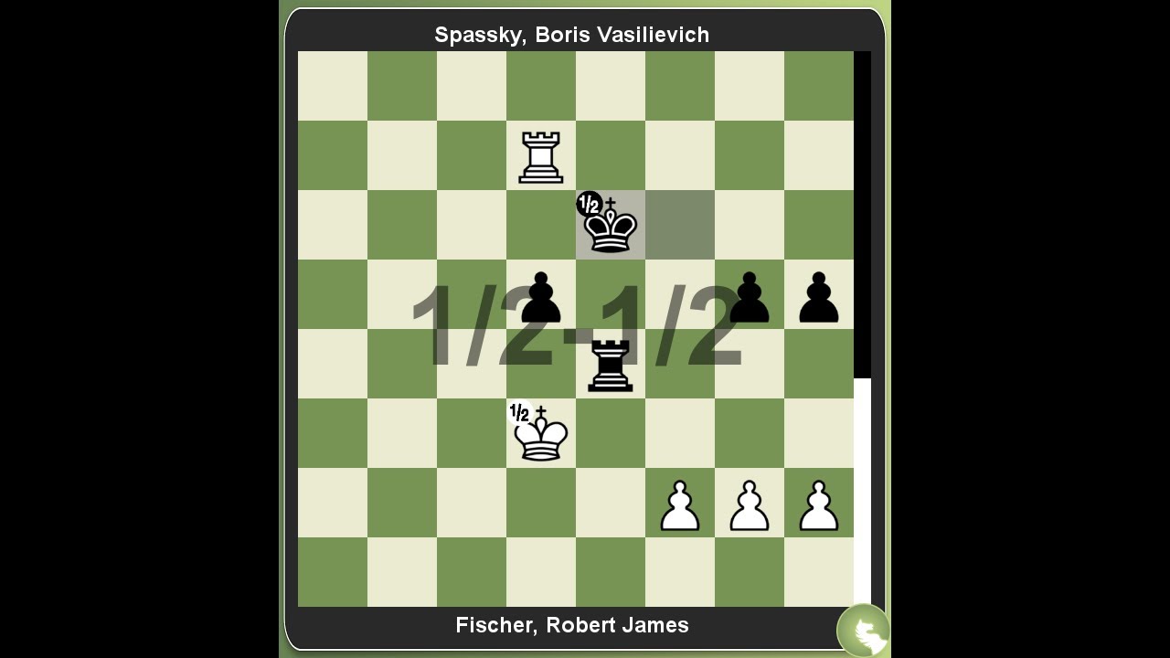 Bobby Fischer vs Boris Spassky  Game 21, 1992 #chess 