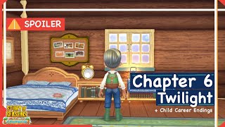 Story of Seasons A Wonderful Life: Chapter 6 + All Child Career Endings ( SPOILER )