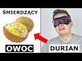 JAK SMAKUJE ŚMIERDZĄCY OWOC DURIAN - CHIŃSKA PACZKA!