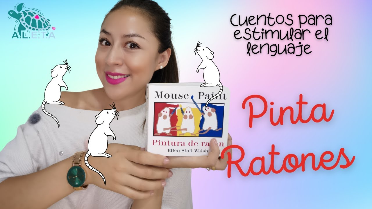 Cuentos para estimular el lenguaje "Pinta Ratones" - YouTube