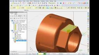 Mastercam X6 Lathe - Rough Turn & C-Axis Milling Mastercam X6 Lathe - Rough Turn & C-Axis Milling