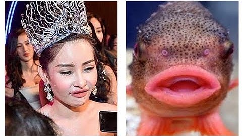 Cận cảnh đôi môi ngọt ngào của Hoa hậu Đại dương 2017