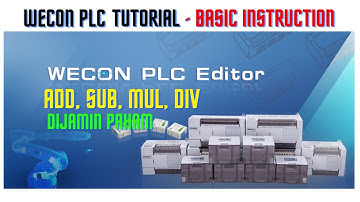 Wecon PLC Instruction Arithmetic (Add, Sub, Div, Mul) Instruksi PLC Wecon