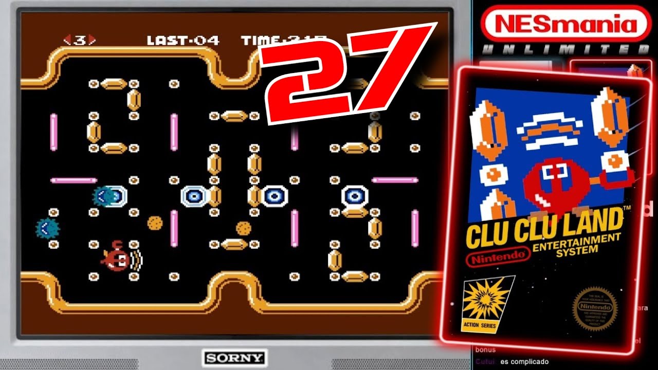 Nintendo Evolution [27] Clu Clu Land