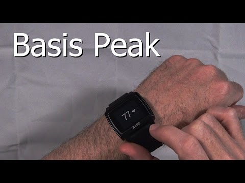 Basis Peak Unboxing, Setup and First Impressions