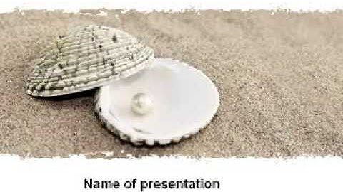 Pearl PowerPoint Template by PoweredTemplate.com