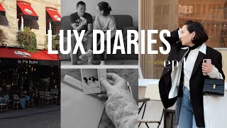 Lux Diaries, Daily Vlogs ep.1| Будни в Европе, сюрприз на 14 февраля, шоппинг и создание контента