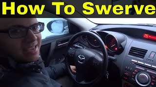 How To Swerve Left Or Right-Beginner Driving Lesson
