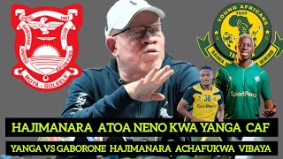 🚨YANGA  HAJIMANARA  ACHAFUKWA  VIBAYA  YANGA VS GABORONE  /BOTSWANA  /AZIZ KI/SELEMAN 