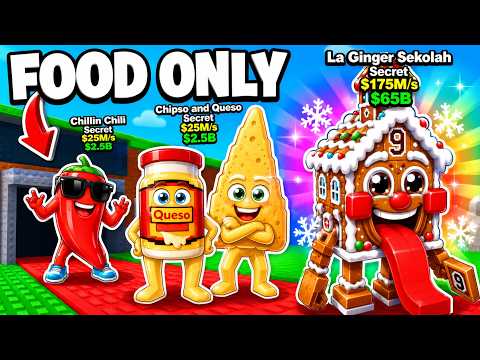 $0 to $1 Trillion Using FOOD Only Brainrots