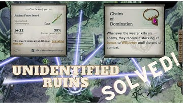 Warhammer 40k Rogue Trader -  Unidentified Ruins | Pylons guide | Adventurous Archaeologist Trophy