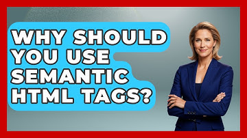 Why Should You Use Semantic HTML Tags? | Simple HTML Studio News