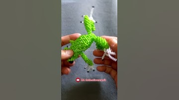 #shorts Boneka Kodok Dari Manik Manik// DIY Beads// How To Make Bead Doll Frog