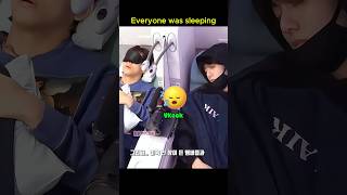 Everyone Was Sleeping While Rm Was Working On The Plane 🥺🤧 Resimi
