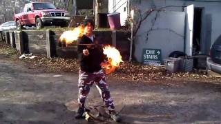 fire devil sticks