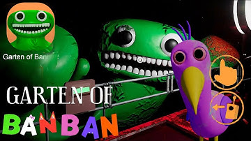Garten of Banban 1 Mobile - Full Gameplay Walkthrough Part 1 Full Game & Ending (iOS, Android)
