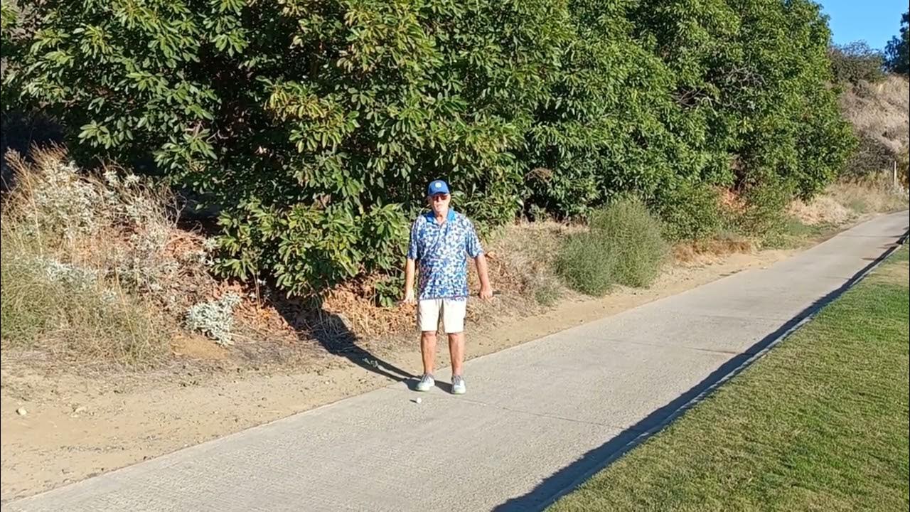 Lesson ball on cart path x YouTube