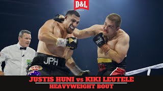 Justis Huni vs. Kiki Leutele | IBF, WBO & WBC Regional Heavyweight Title Fight