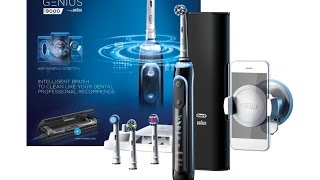 Обзор электрической зубной щетки Braun Oral B Genius 9000