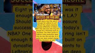 LeBron Lakers Era Judged #LeBronJames #Lakers #NBADebate