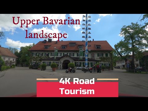 Driving Germany: St2081 Holzkirchen - Poing - 4k scenic drive through The Aying region of Bavaria